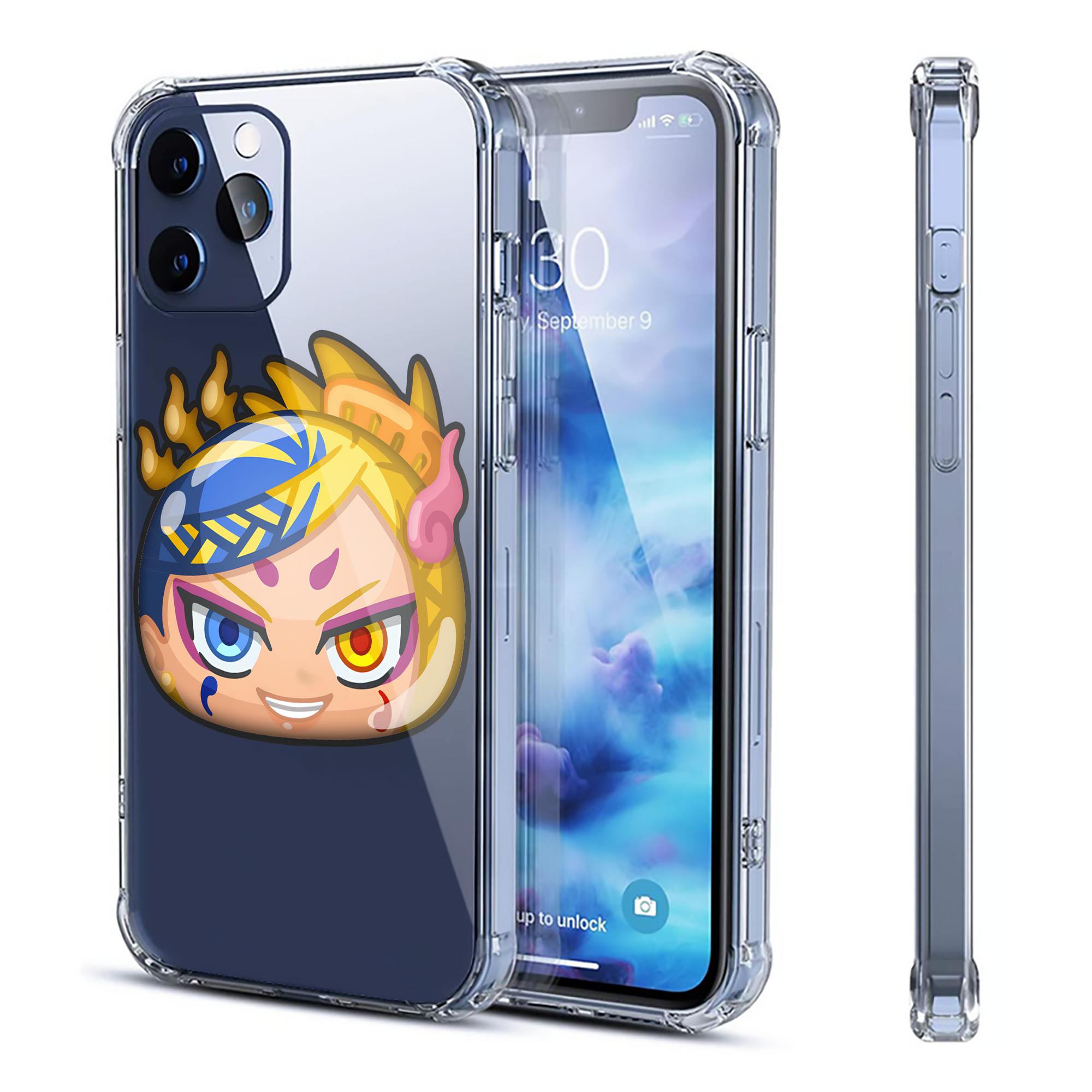 （画像用） 妖怪ウォッチ Yo-kai Watch 【iPhone 12シリーズ対応】透明スマホケース（クリアソフトケース）